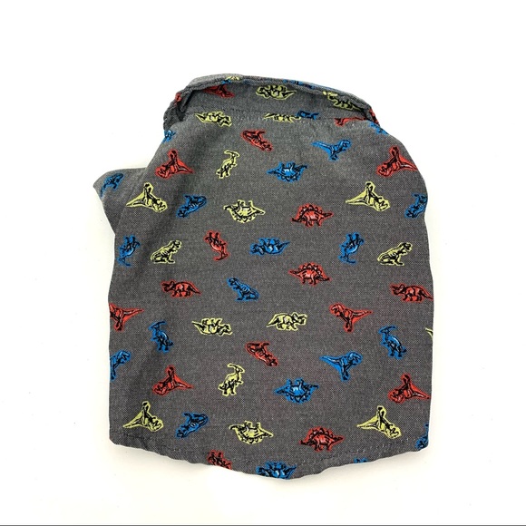 Top Paw Dog Apparel Set Of Two Shirts Feast Mode And Dinosaur Print New size XS - Picture 2 of 15